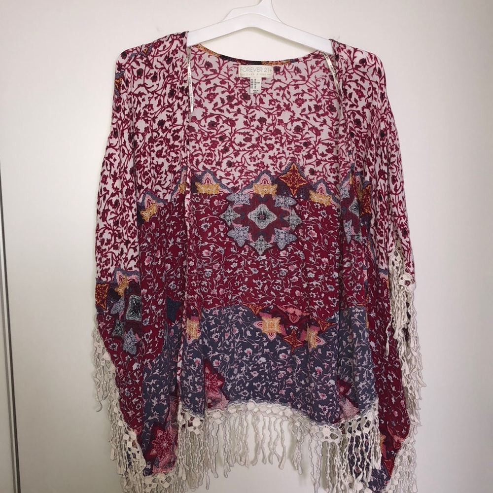F21 Plus Kimono